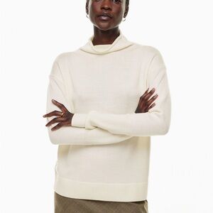 Aritzia cyprie cashmere sweater Maroon Sweater